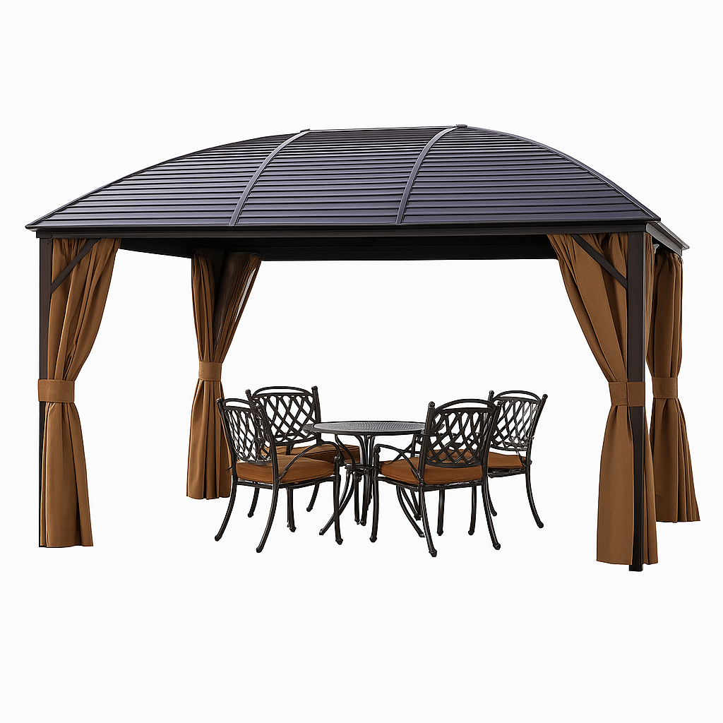 Ironcrest ArcRoof Garden Gazebo