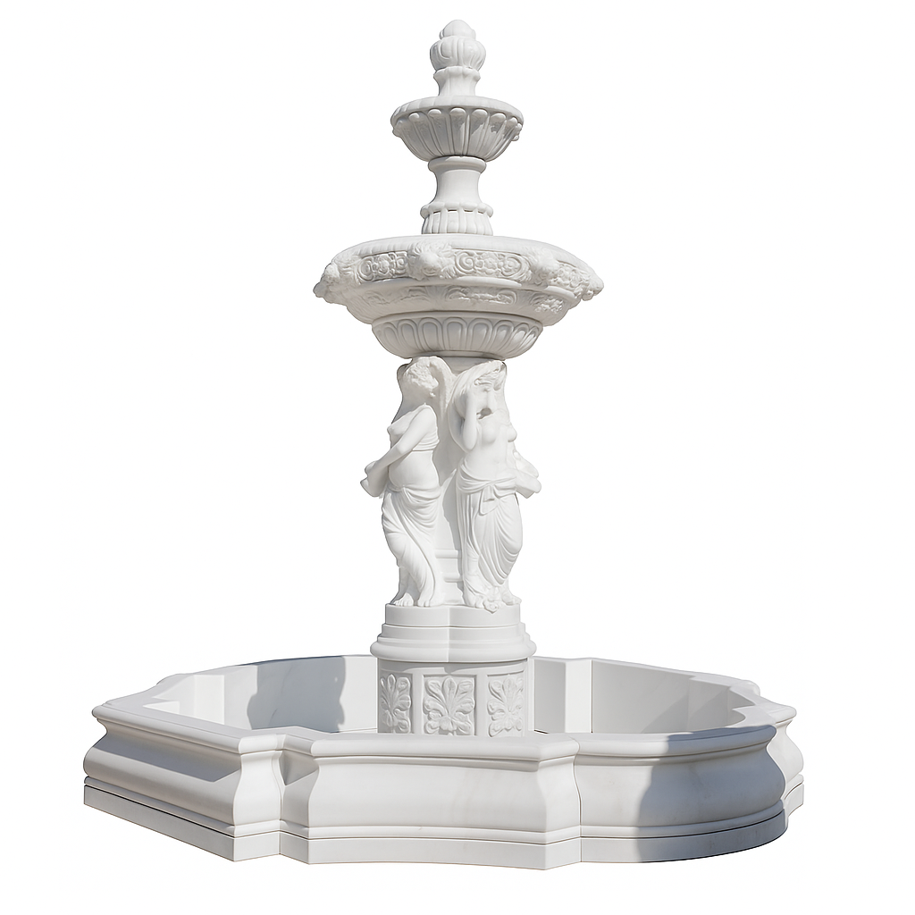 AureliaStone CascadeFlow Fountain